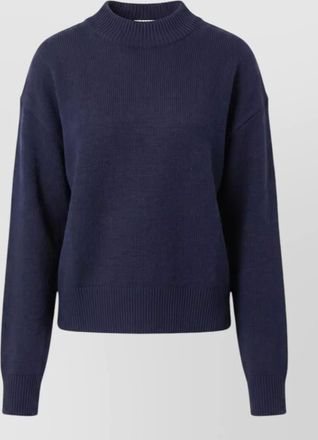Pinko wool cashmere crewneck sweatshirt