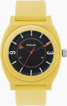 French Connection Mens Analog Black Dial Unisex Watch - Size: ONE size