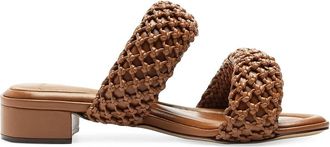 Alexandre Birman Womens Lilla Woven Sandal In Espresso