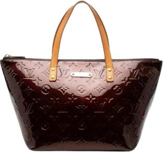 Louis Vuitton Pre-owned Bellevue PM - Dames - Vintage Shopper - Paars - ONE Size - Leer - Vintage