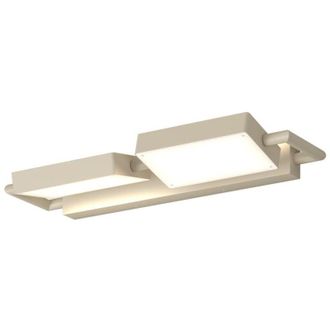 Top-Light Applique plafoniera orientabile top light kubi 1212 4 sa led switch 4320lm illuminazione biemissione modulo integrato