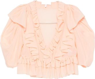 Chlo&eacute; Top in seta Chlo&egrave;