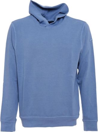 Paul & Shark Stijlvol Sweatshirt - Heren - Hoodies - Blauw - M - Katoen - Hoodies & sweatvesten