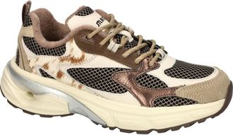 Maruti Roma Leer - Dames - Sneakers - Veelkleurig - 38 EU - Leer - Schoenen