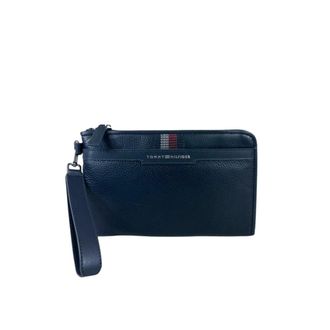 Tommy Hilfiger Wallets & Cardholders, male, Blue, Size: ONE SIZE Th Casual Leather Pouch