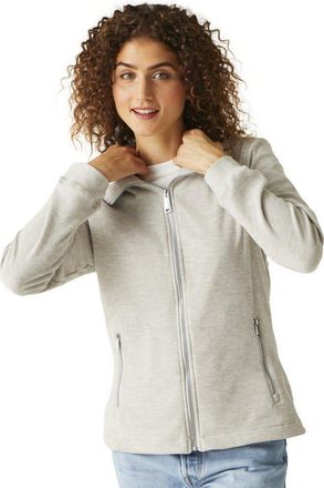 Regatta Womens/Ladies Azaelia Marl Full Zip Fleece Jacket (16 UK) (Cyberspace Marl)