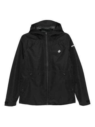 Superdry Bomber con zip - Nero