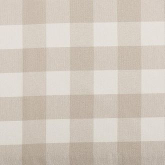 Ballard Designs Set of 2 Buffalo Check Drapery Panels - Flax, 52W x 108L - Ballard Designs