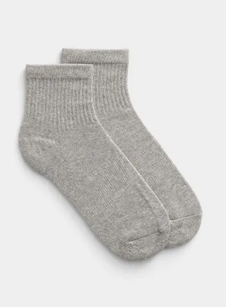 Simons Womens Solid colour ankle socks