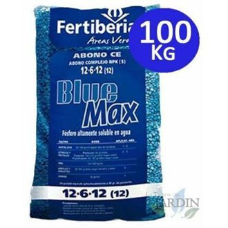 No Brand No Brand - Fertilizzante complesso Blue Max 12-8-12 da 100 kg Azione rapida Alta solubilit&agrave; di fosforo, azoto e potassio