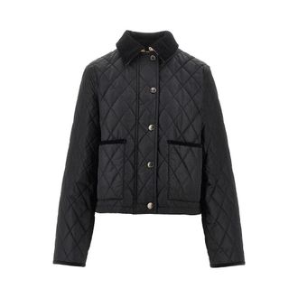 Burberry Quilted nylon country jacket Woman L