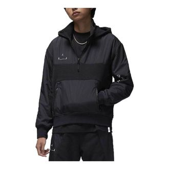 Air Jordan Stand Collar Hoodie Mens Black DV1592-010
