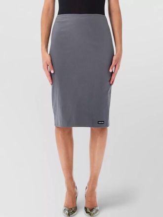 Miu Miu cotton midi pencil skirt