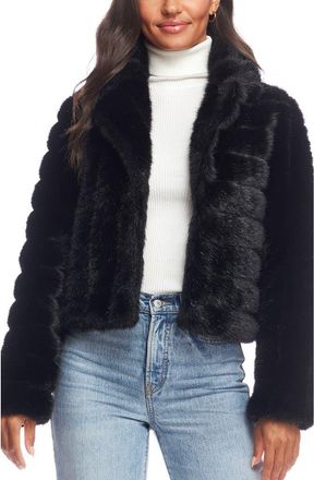 Donna Saylers' Fabulous-Furs Maven Faux Fur Jacket in Black at Nordstrom, Size Small