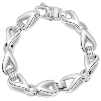 Pompeii3 Mens 14k Gold (160gram) or Platinum (257gram) 13.5mm Link Bracelet 9