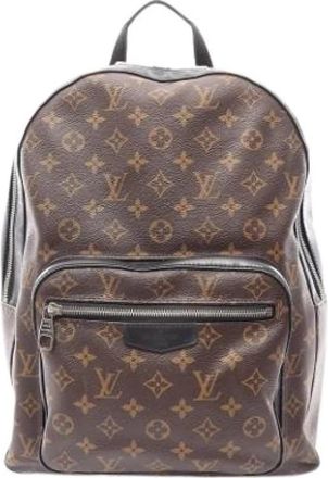 Louis Vuitton Pre-owned Monogram Macassar Backpack - unisex - Vintage Rugzakken - Bruin - ONE Size - Leer - Vintage