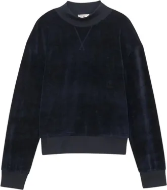 Ines De La Fressange Dames, Truien, Blauw, Maat: XL Katoen