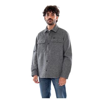 Lee Sobrecamisa de lana - Shirts - Hombre - Gris - XL
