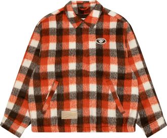 Aape By A Bathing Ape Giacca a quadri con cappuccio - Arancione