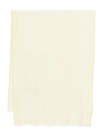 Liu Jo patterned scarf - women - Viscose - One Size - Neutrals