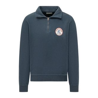Bl'ker Sudadera Half Zip Rudgers 24 Hours - Sweatshirts & Hoodies - Hombre - Azul - 2XL