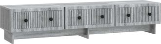 vidaXL Mueble De Tv 147 X 34,5 X 30 Cm Gris Sonoma Vidaxl