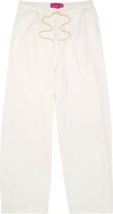 The Elder Statesman Daily wide-leg trousers - Toni neutri