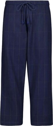 Baziszt Anthem Pants - Heren - Straight fit broeken - Blauw - M - Leer - Broeken