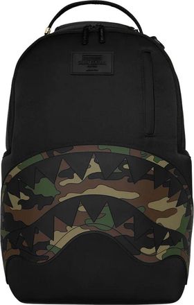 Sprayground Shark Central Ghost Mode Backpack Black Camo G6842-64