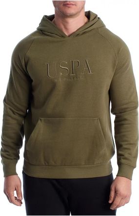U.S.Polo Association Hooded Sweatshirt - Heren - Hoodies - Groen - L - Katoen - Hoodies & sweatvesten
