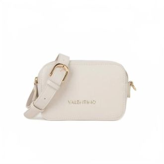 Mario Valentino Tassen, Dames, Wit, ONE Size, Zero Re Crossbody Bag