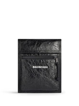 Balenciaga Black Explorer small crossbody bag