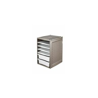 OEM Cajonera Interior Para Armarios De Pl&aacute;stico, Gris T&oacute;rtola