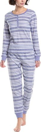 Splendid 2pc Cozy Thermal Pajama Set