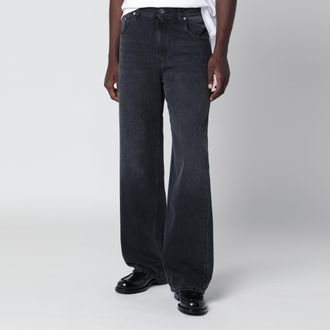 S&eacute;fr Jeans Relaxed Cut nero slavato
