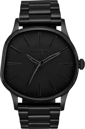 Nixon Sentry Wobble Bracelet Watch, 42mm in All Black/black at Nordstrom