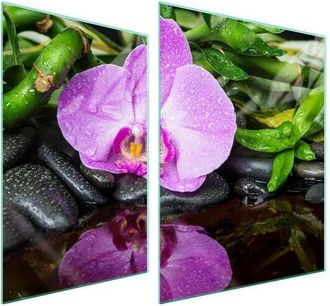 OEM Placa Protectora De Vidrio Para Estufa 70x52 Orqu&iacute;dea