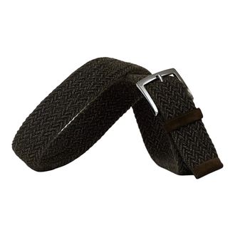 Orciani Elast Wool Belt 3-5 cm - male - Orciani - Belts - Brown - 100 CM - Accessories