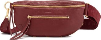 Hammitt Charles Medium Crossbody Bag in Cherrywood/brushed Gold at Nordstrom