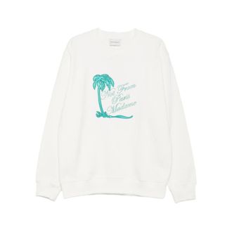 Dr&ocirc;le de Monsieur Sweatshirts, male, White, Size: XL Sweatshirt