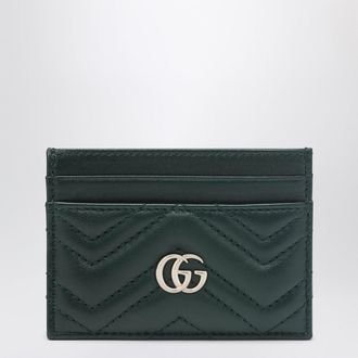 Gucci Black GG Marmont card holder