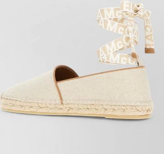 Stella McCartney gaia canvas espadrilles espadrille sole design