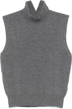 Dondup Top a collo alto - Grigio