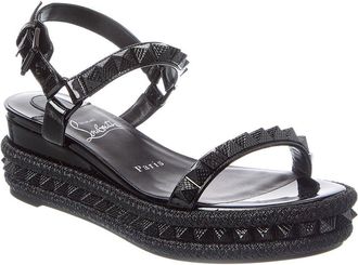 Christian Louboutin Pyra Leather Sandal