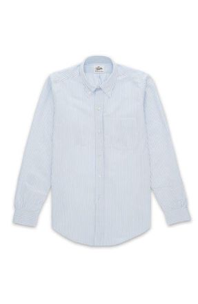 Fortela King Pocket Shirt in Light Blue Stripe at Nordstrom, Size Xx-Large Eu