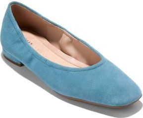 Cole Haan Go-To Valinda Ballet Flat in Provincial Blue Sd at Nordstrom Rack, Size 9.5