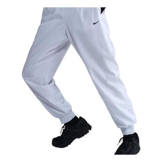 Nike (WMNS) Nike Sportswear Classic Wovens UV Mid-Rise Loose Joggers Asia Sizing White FV7661-100