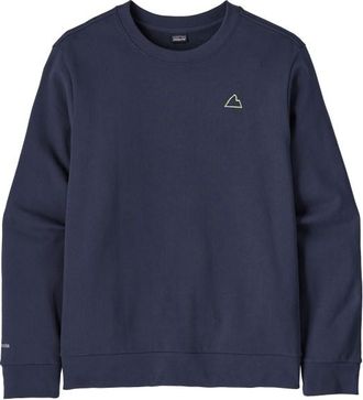 Patagonia Fitz Roy Massif Daily Crew Pullover f&uuml;r Herren | blau