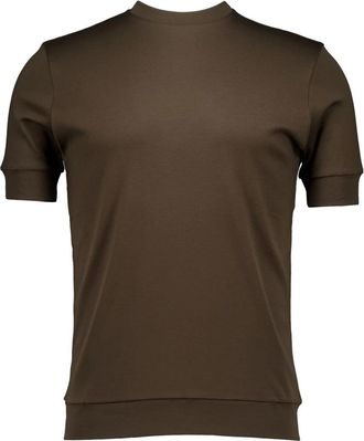 Stefan Brandt ELI B FR 30 - Heren - T-shirts - Bruin - 2XL - Katoen - Tops