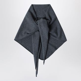 Extreme Cashmere Sciarpa triangolare grigia in cashmere